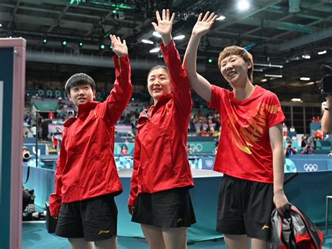 【パリ五輪卓球】中国男子、1点も落とさない完全優勝で五輪団体5連覇を達成 卓球王国