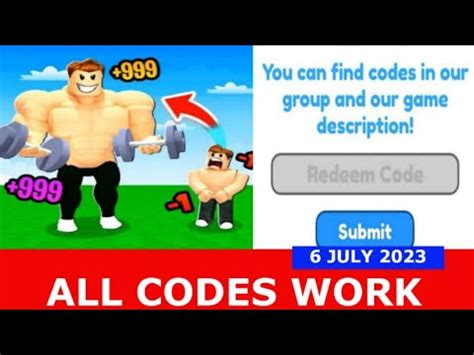 ALL CODES WORK Strong Fighter Simulator ROBLOX July 6 2023 YouTube