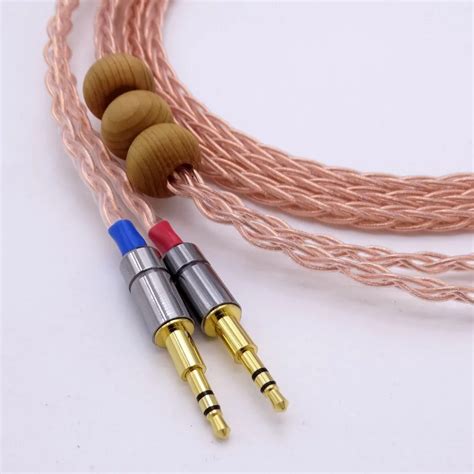 2.5M HiFi Cable Headphone Upgrade Cable Hi End 8 Cores 5N OCC For ...