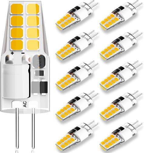 G4 LED Bulbs 1 5W Dimmable Bi Pin T3 JC G4 Base 1 5 Watt Equivalent To