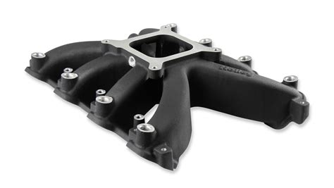 Holley Efi 300 269bk Holley Single Plane Efi Intake Gm Ls7 Black Finish