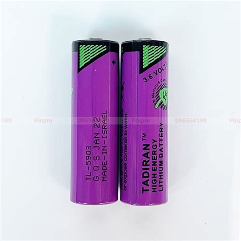 Pin Tadiran TL 5903 Lithium 3 6V Size AA 2400mAh SL 360 SL 560 SL 760