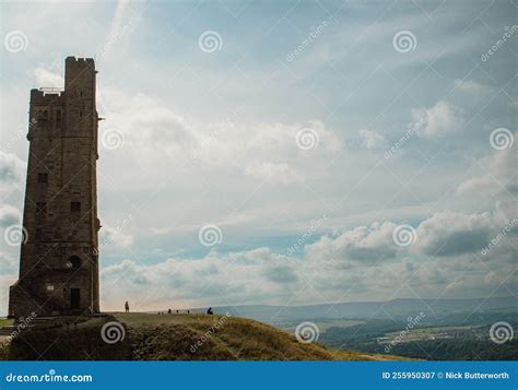 Castle Hill, Huddersfield, Yorkshire Stock Image - Image of castle ...