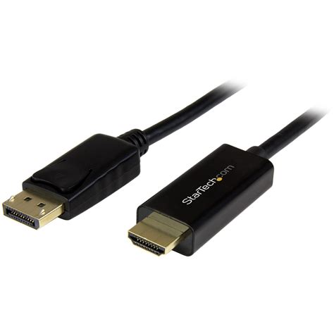 StarTech DisplayPort To HDMI Converter Cable 3 Ft 1m 4K 1 X