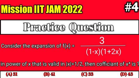 Practice Question For Iit Jam 2022 Real Analysis 4 Youtube