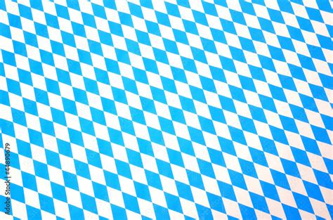 Bayerisches Muster blau weiß Hintergrund Oktoberfest Stock Illustration