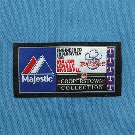 Nolan Ryan Texas Rangers 34 Majestic Cooperstown Collection Throwback