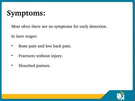 Osteoporosis: causes, symptoms, treatment | PPT