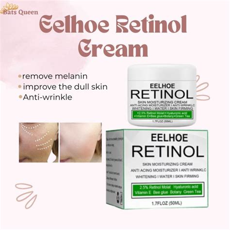 EELHOE RETINOL WHITENING CREAM Skin moisturizer Body lotion cream Korean Skin care product ...