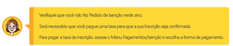 Por que minha inscrição do Enem não foi confirmada?