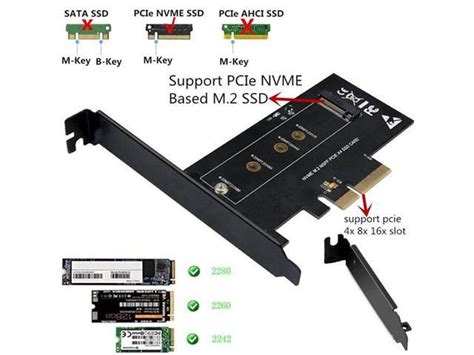 ADD ON Cards PCIE TO M2 Adapter PCIE Nvme Expansion Card Ssd ...