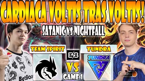 TEAM SPIRIT VS TUNDRA BO2 GAME 1 SATANIC LARL VS NIGHTFALL 33