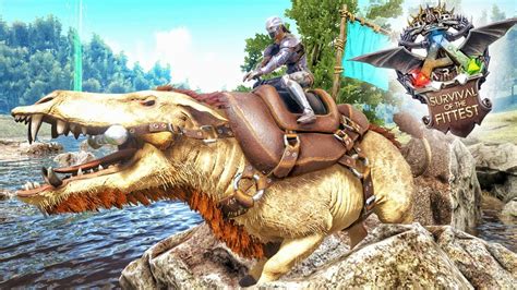 Solo Easy Win With Thylacoleo Ark Pvp 🔥🔥 Ark Survival Of The Fittest