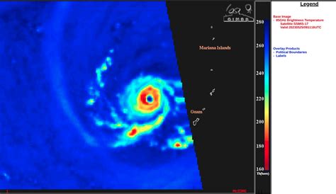 Super Typhoon Mawar Reaches Category 5 Intensity CIMSS Satellite Blog