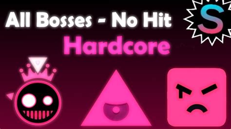 Hardcore All Bosses S Rank Just Shapes And Beats Youtube