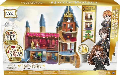 Wizarding World Harry Potter Magical Minis Ch Teau De Poudlard De Luxe