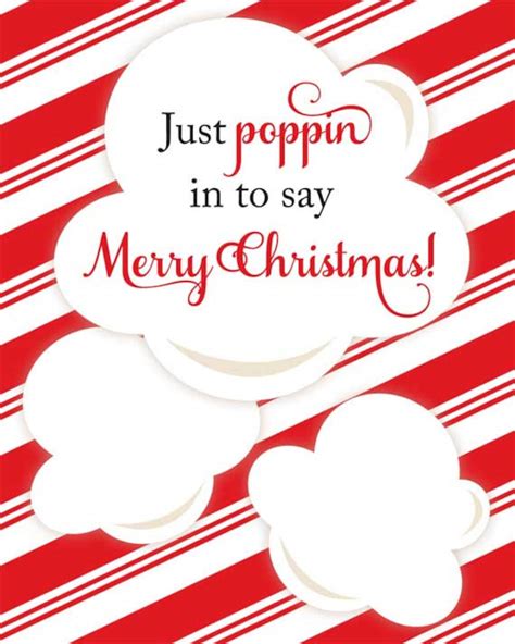 Christmas Popcorn Party Favors 2 Microwave Popcorn Wrappers - Etsy