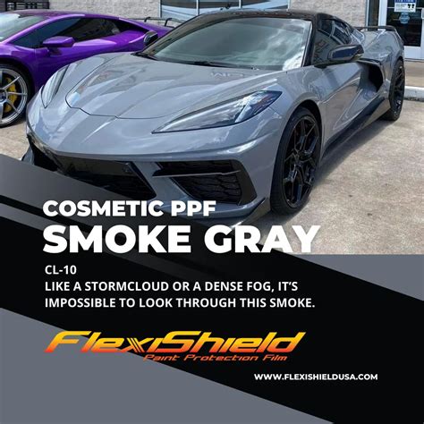 Smoke Gray Flexishieldusa Paint Protection Film