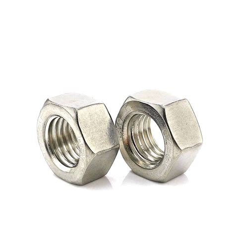 DIN934 Stainless Steel A2 A4 SS304 SS316 Hex Nut M16 M28 M30 M12 M26