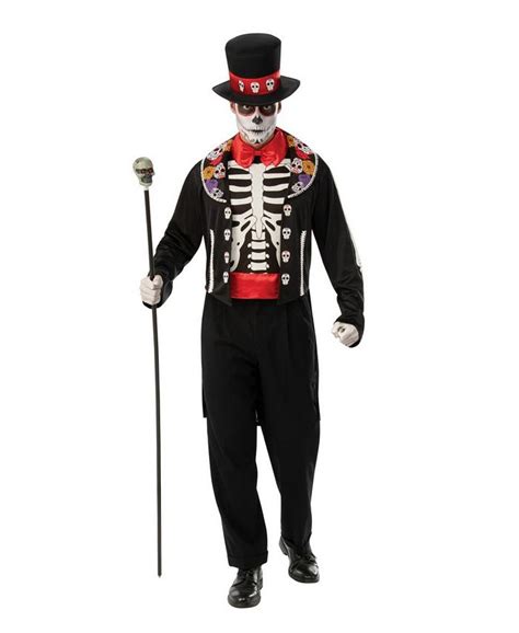 BuySeasons Men's Day of The Dead Man Adult Costume - Macy's