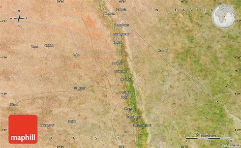 Satellite Map Of Malindi