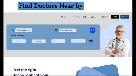 Find Doctors Nearby Figma