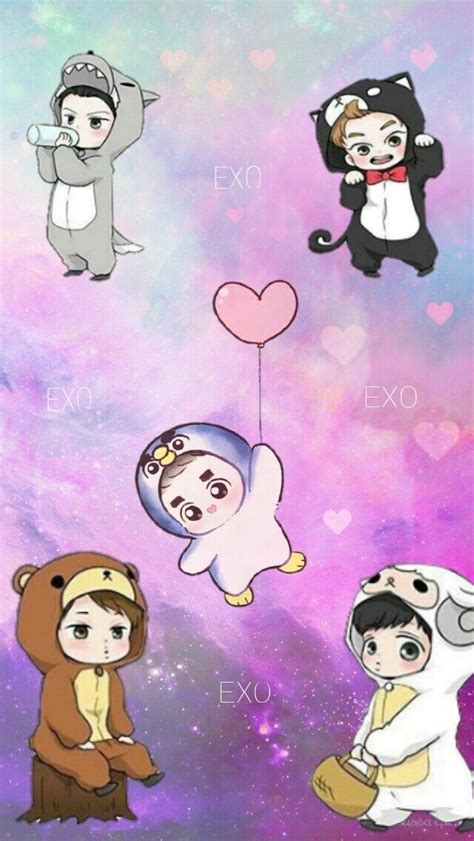 Paling Keren 22+ Wallpaper Cute Exo - Joen Wallpaper