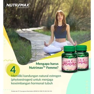 Jual Nutrimax Femme Phytoestrogen Kesehatan Payudara Wanita