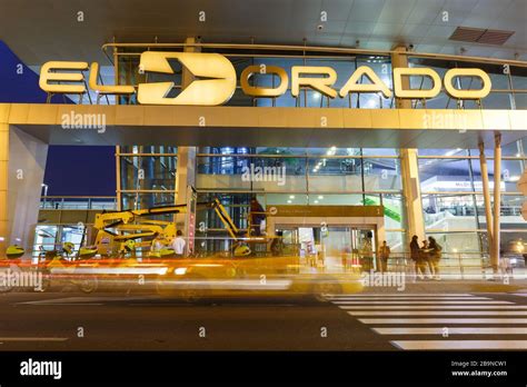 Bogota, Colombia – January 30, 2019: Terminal of Bogota El Dorado ...