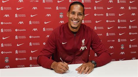 Virgil Van Dijk Signs New Liverpool Contract Until Summer 2025 Eurosport