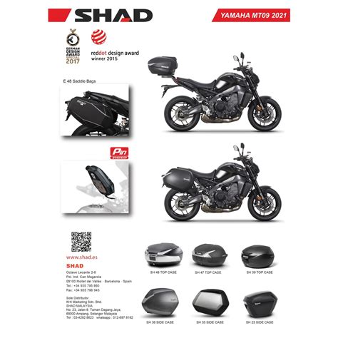 Shad Box For Yamaha Mt V Shopee Malaysia