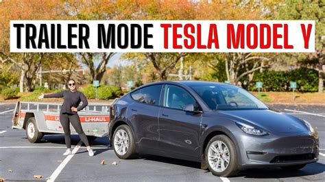 2021 Tesla Model Y Long Term Update Utility Trailer Towing Time CNET