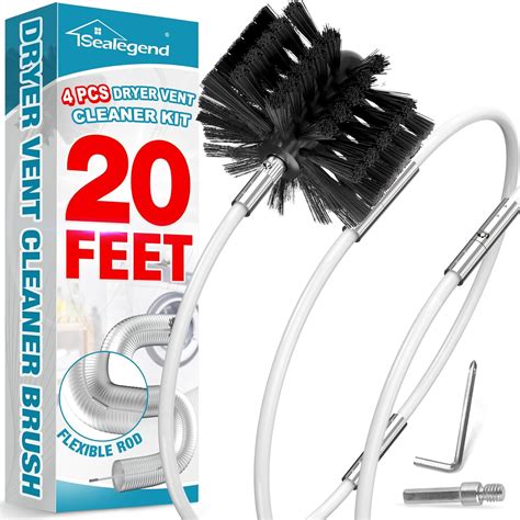 Amazon Sealegend 20 FEET Dryer Vent Cleaner Kit Flexible Quick