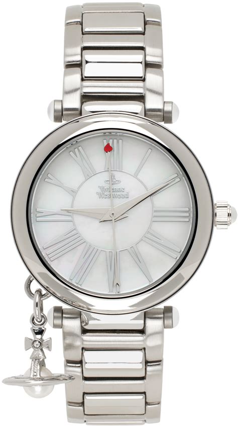 Vivienne Westwood Silver Mother Orb Watch Vivienne Westwood