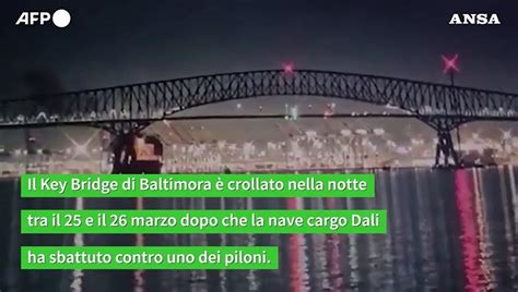 Il Ponte Di Baltimora Crollato Per Un Effetto Domino Video Dailymotion