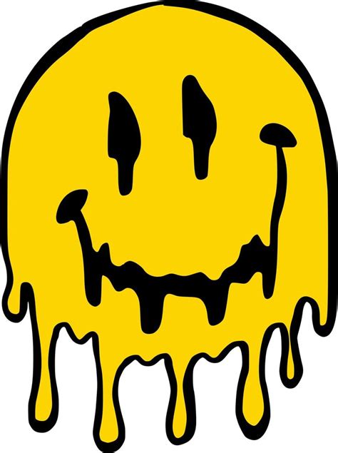 Drippy Face SVG Drippy Face Drippy Smiley Face Drippy Smiley