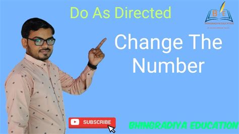 STD 9 To 12 English Grammar Do As Directed Change The