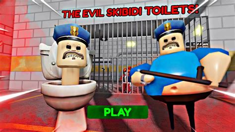 Escapando De BARRY S SKIBIDI TOILET MOMENTOS DIVERTIDOS ROBLOX