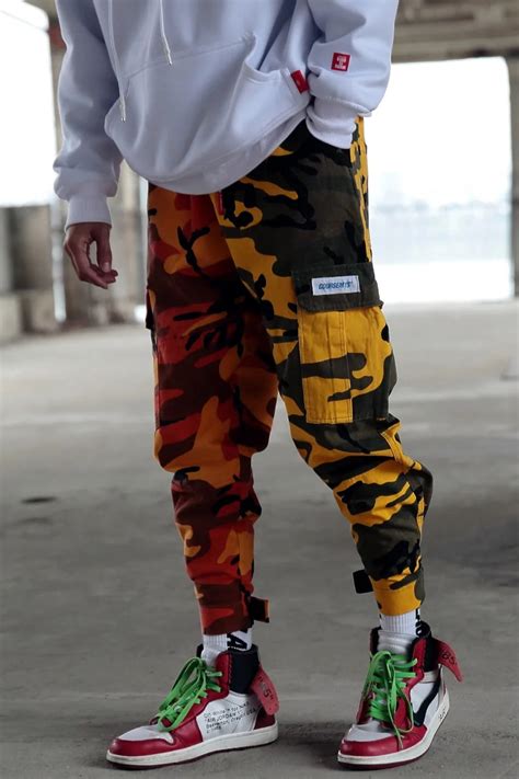 Men Camouflage Cargo Jogger Pants Dimo Exclusives Llc