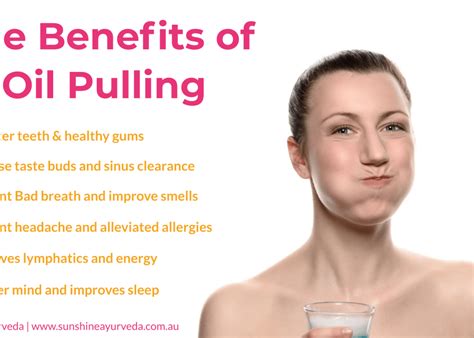 What is Oil pulling and its benefits? | Sunshine Ayurveda