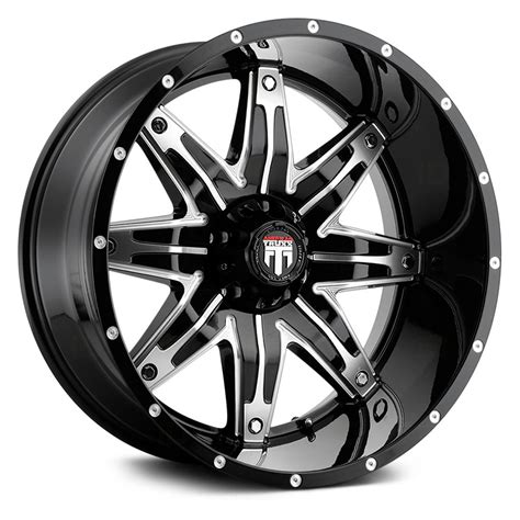 American Truxx At Lonestar Wheels Gloss Black With Machined Face Rims