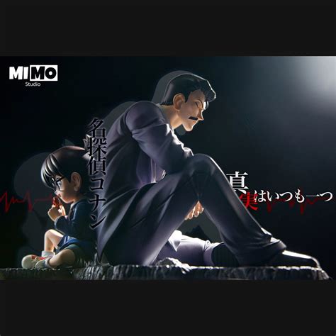 Mimo Studio Conan Edogawa Y Kogoro Mouri Detective Conan Iker Logan