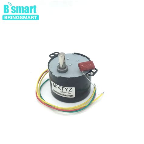 Bringsmart Synchronous Motor 50KTYZ AC 220V Micro Slow Speed Machine