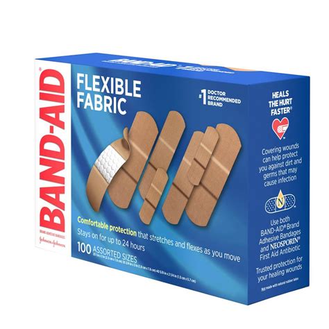 Buy Band Aid Brand Flexible Fabric Adhesive Bandages