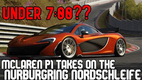 Mclaren P1 At Nurburgring Nordschleife Assetto Corsa Youtube