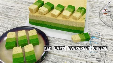 Kek Lapis Evergreen Cheese Evergreen Cheese Layered Cake Youtube