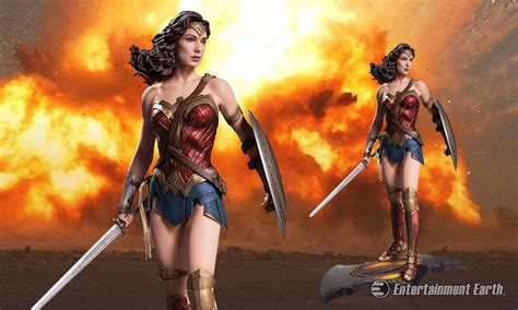 Wonder Woman Enters The Fray As New Statue From Batman V Superman