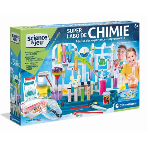 Coffret Scientifique La Chimie Extraordinaire Clementoni King Jouet