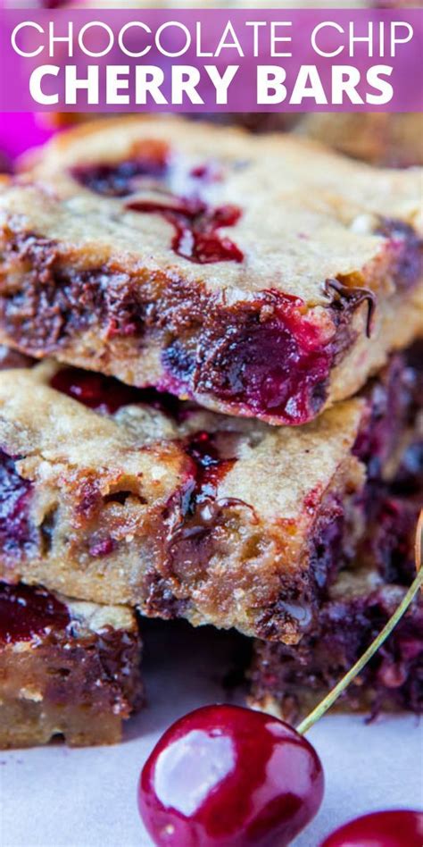 Chocolate Chip Cherry Bars Artofit