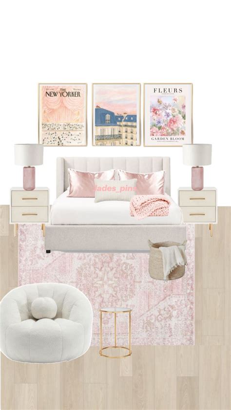 Pink Decor Bedroom Idea In White Room Decor Pink Bedroom Decor